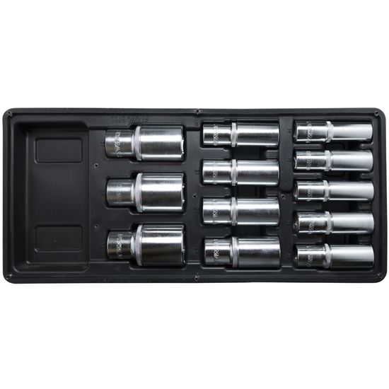 FIXMAN Tray 12 Piece 1/2" Drive Deep Sockets